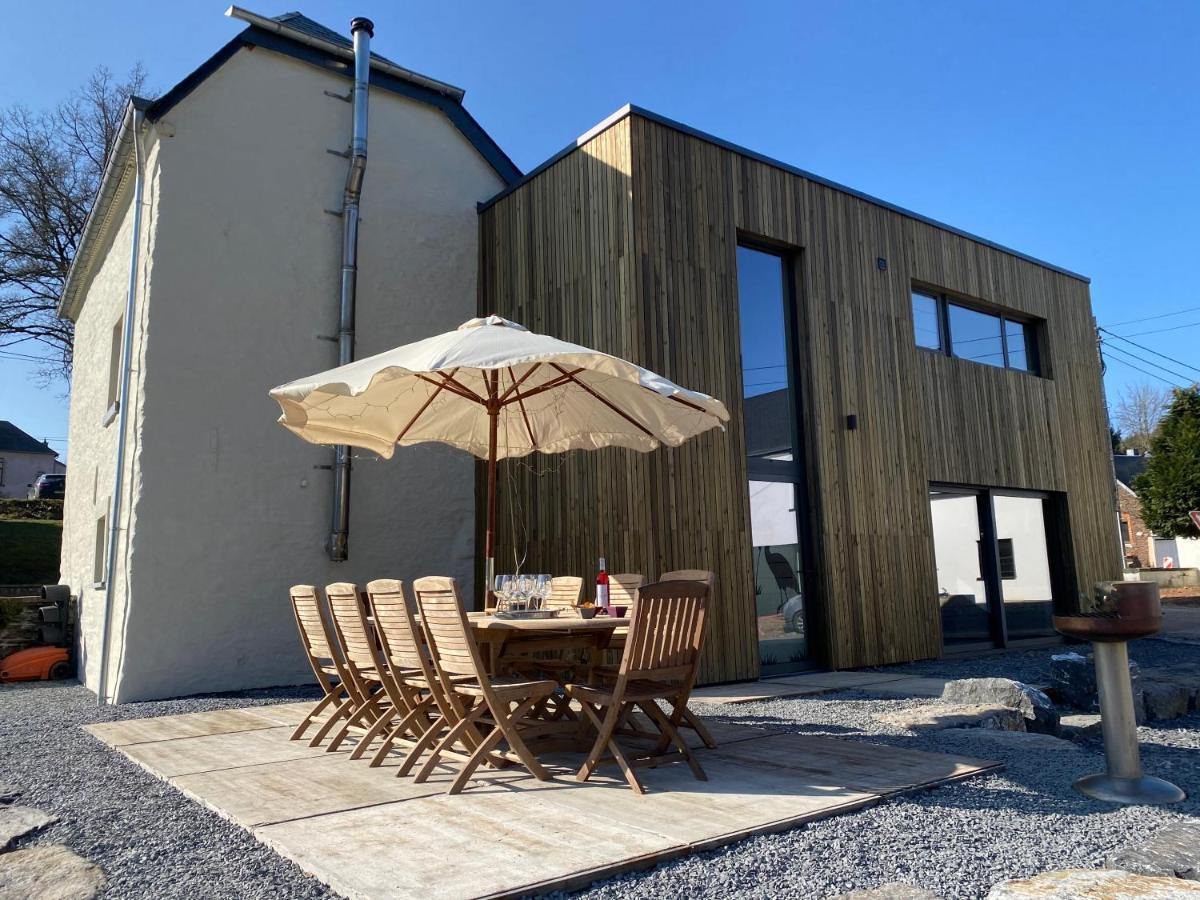 Le Heron - Gite De Charme Cloture, Acces A La Riviere - 6 Ou 10 Personnes Fauvillers Exterior foto